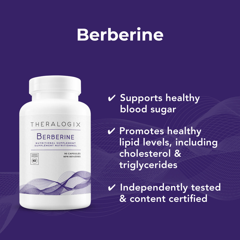 Berberine supports healthy blood sugar
