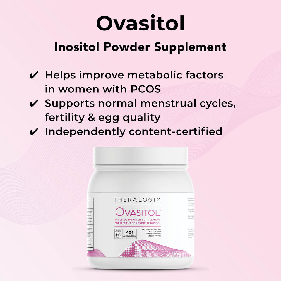Supports egg quality, fertility, and menstrual cycles