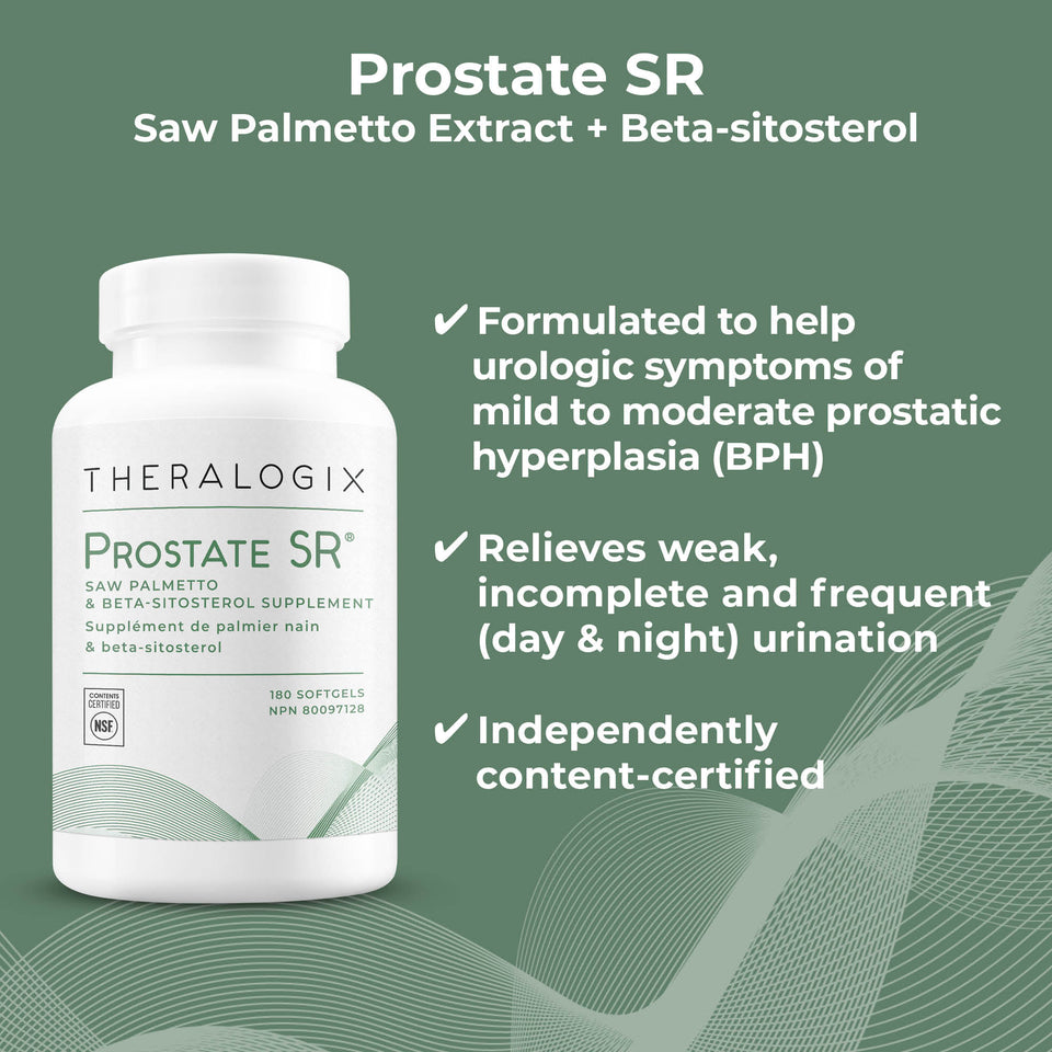 supports healthy urinary frequency, flow, and function in men.