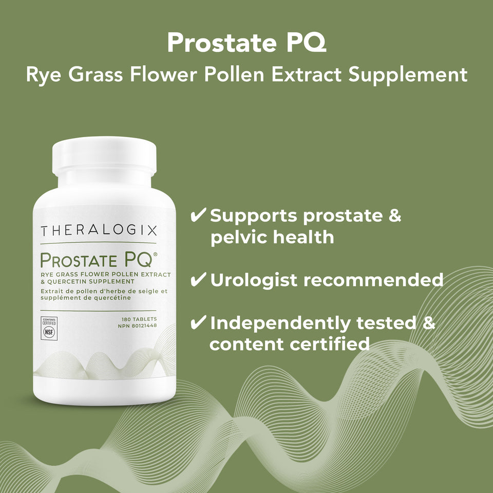 Supports prostate and pelvic health