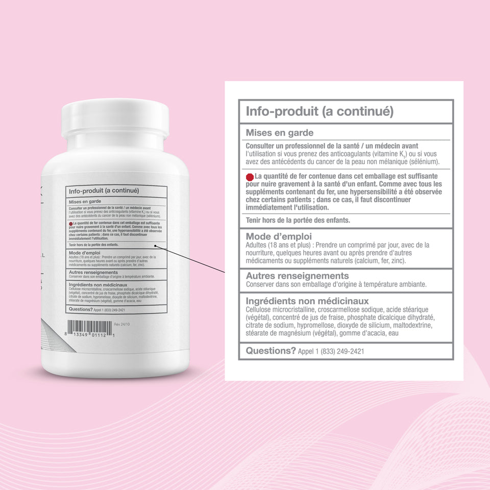 Fertility focused nutrients