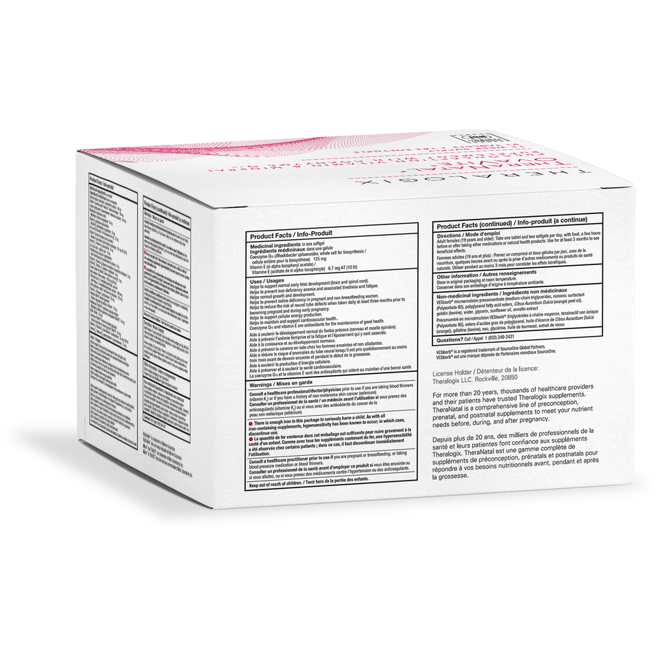 Formulated with enhanced absorption CoQ10 for egg quality