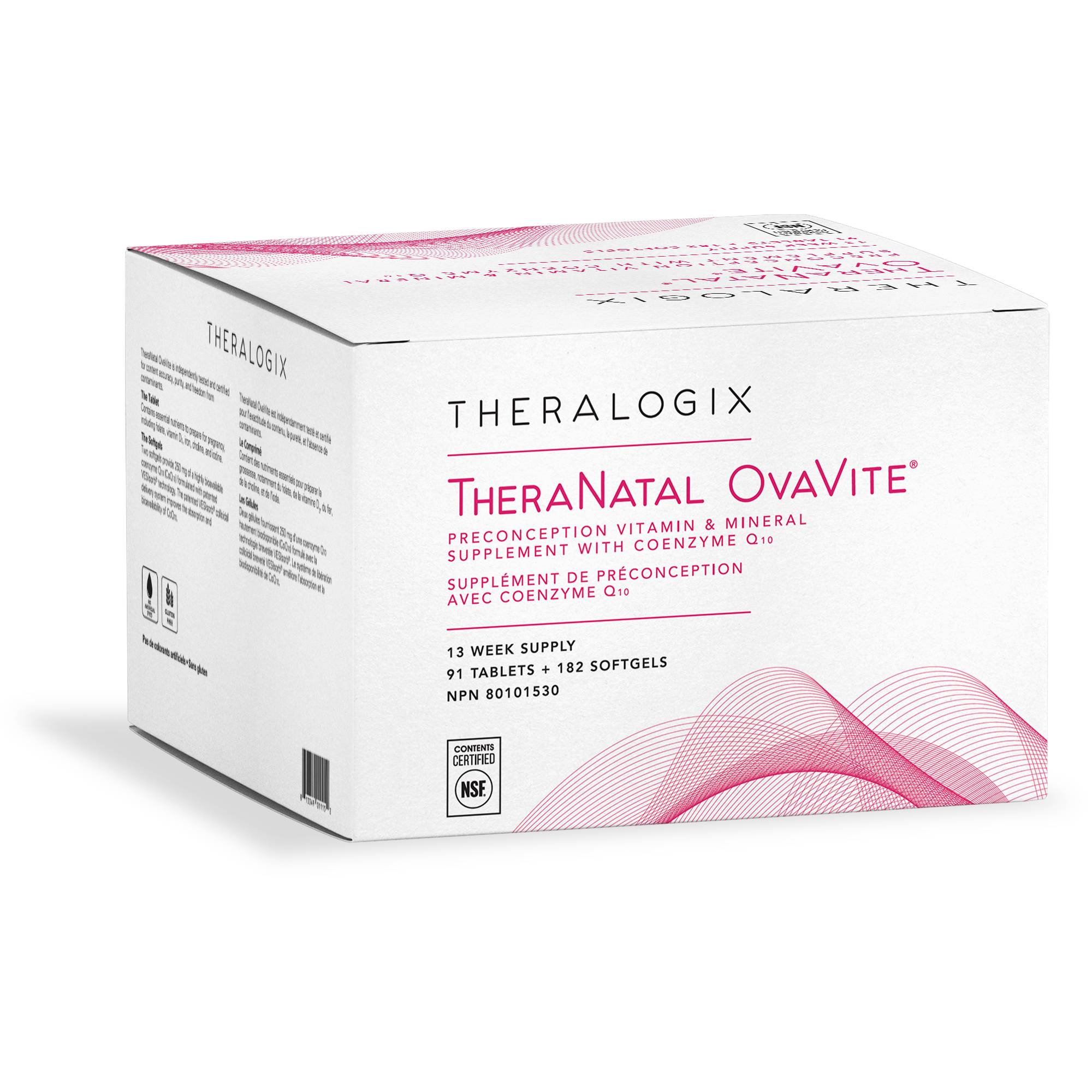 Theralogix preconception fertility supplement.