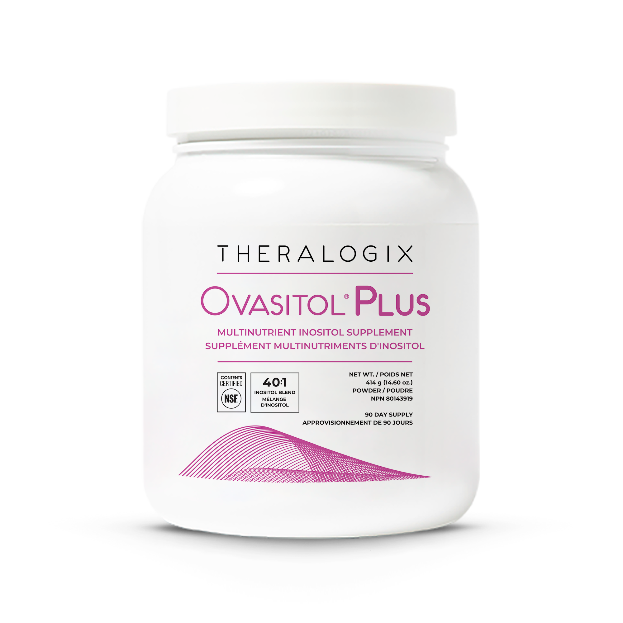 Theralogix Ovasitol Plus supplement for PCOS.