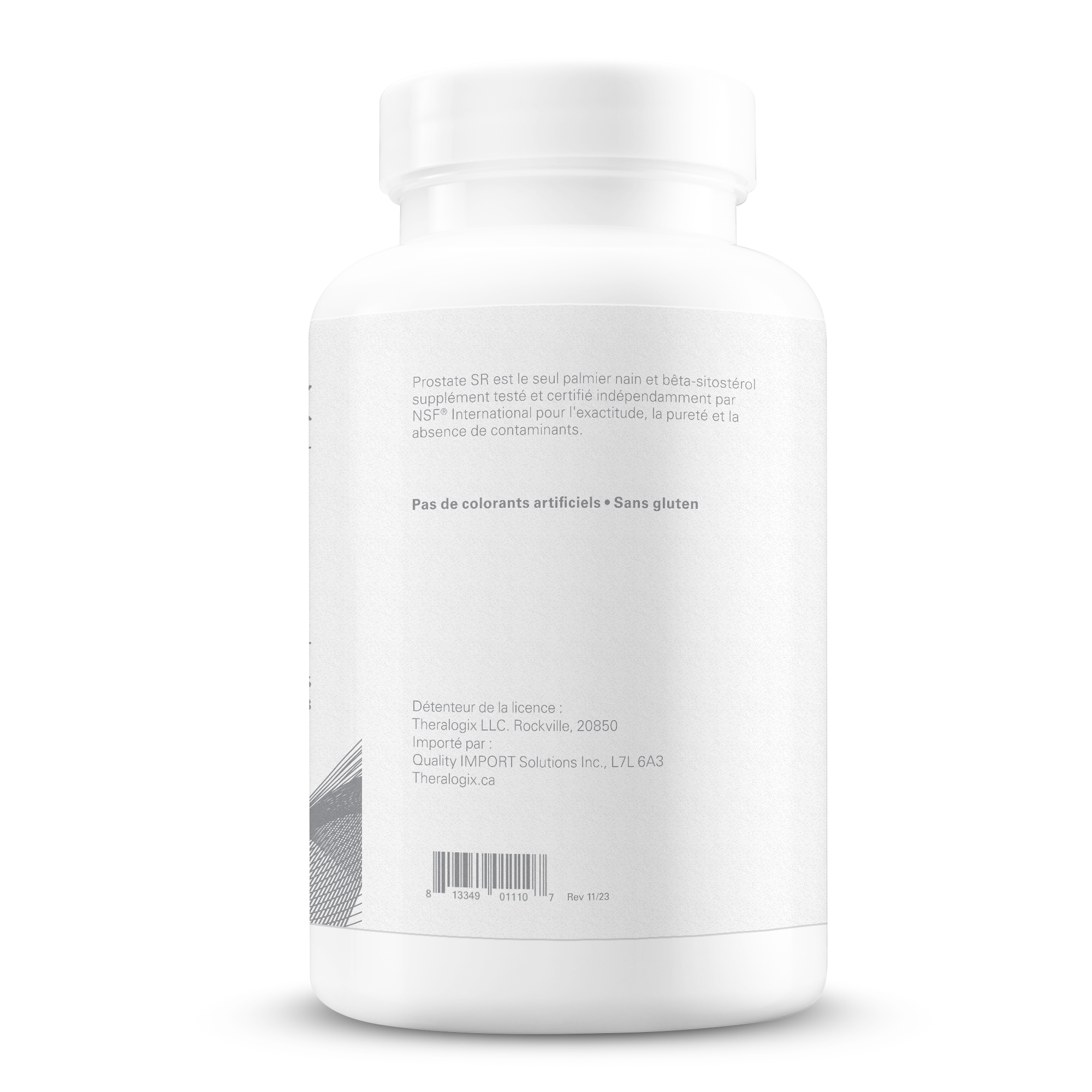 Prostate SR Saw Palmetto Extract | Theralogix l NSF® Certified ...